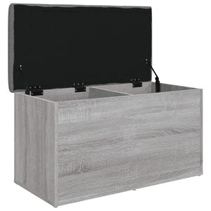 Παγκάκι Αποθήκευσης Γκρι Sonoma 82x42x45 εκ. Επεξεργασμένο Ξύλο - Pakobazaar