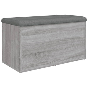Παγκάκι Αποθήκευσης Γκρι Sonoma 82x42x45 εκ. Επεξεργασμένο Ξύλο - Pakobazaar