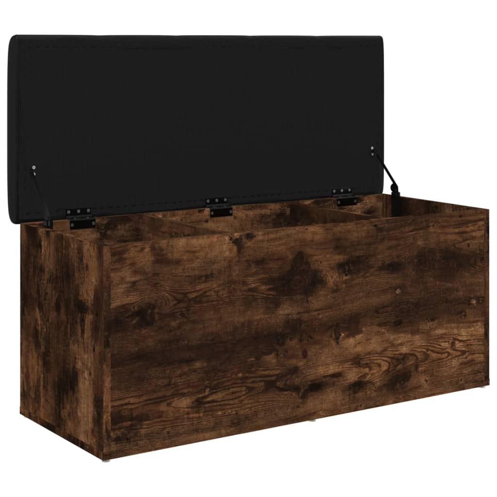 Παγκάκι Αποθήκευσης Καπνιστή Δρυς 102x42x45 εκ. από Επεξ. Ξύλο - Pakobazaar