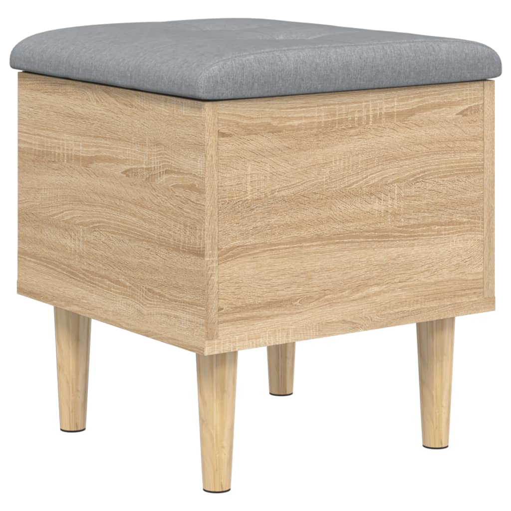 Παγκάκι Αποθήκευσης Sonoma Δρυς 42 x 42 x 46 εκ. Επεξεργ. Ξύλο