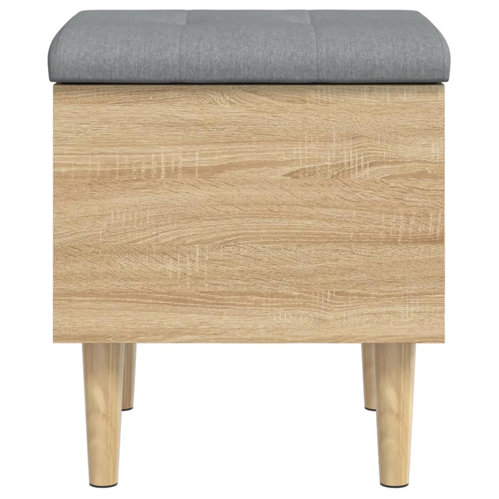 Παγκάκι Αποθήκευσης Sonoma Δρυς 42 x 42 x 46 εκ. Επεξεργ. Ξύλο
