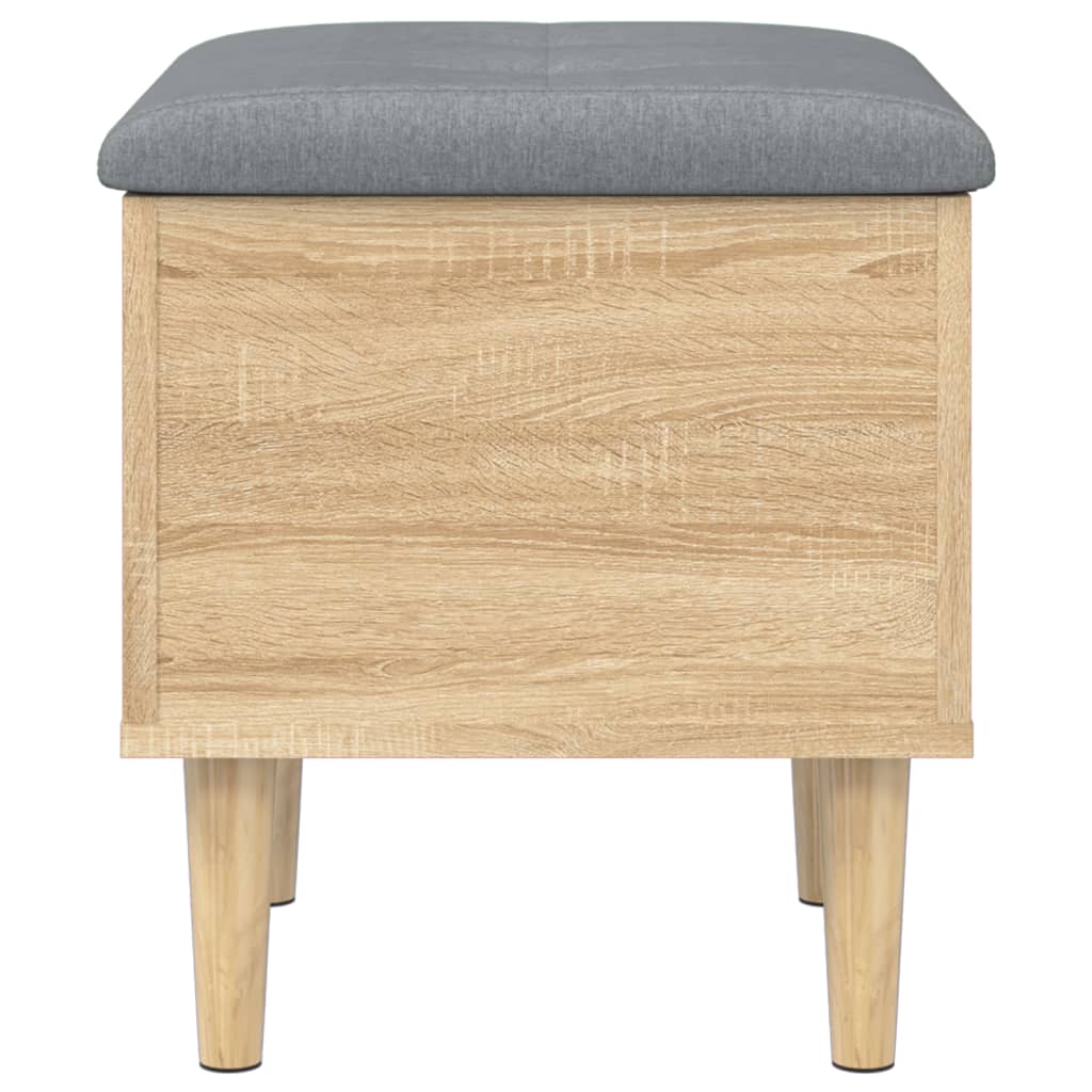 Παγκάκι Αποθήκευσης Sonoma Δρυς 42 x 42 x 46 εκ. Επεξεργ. Ξύλο