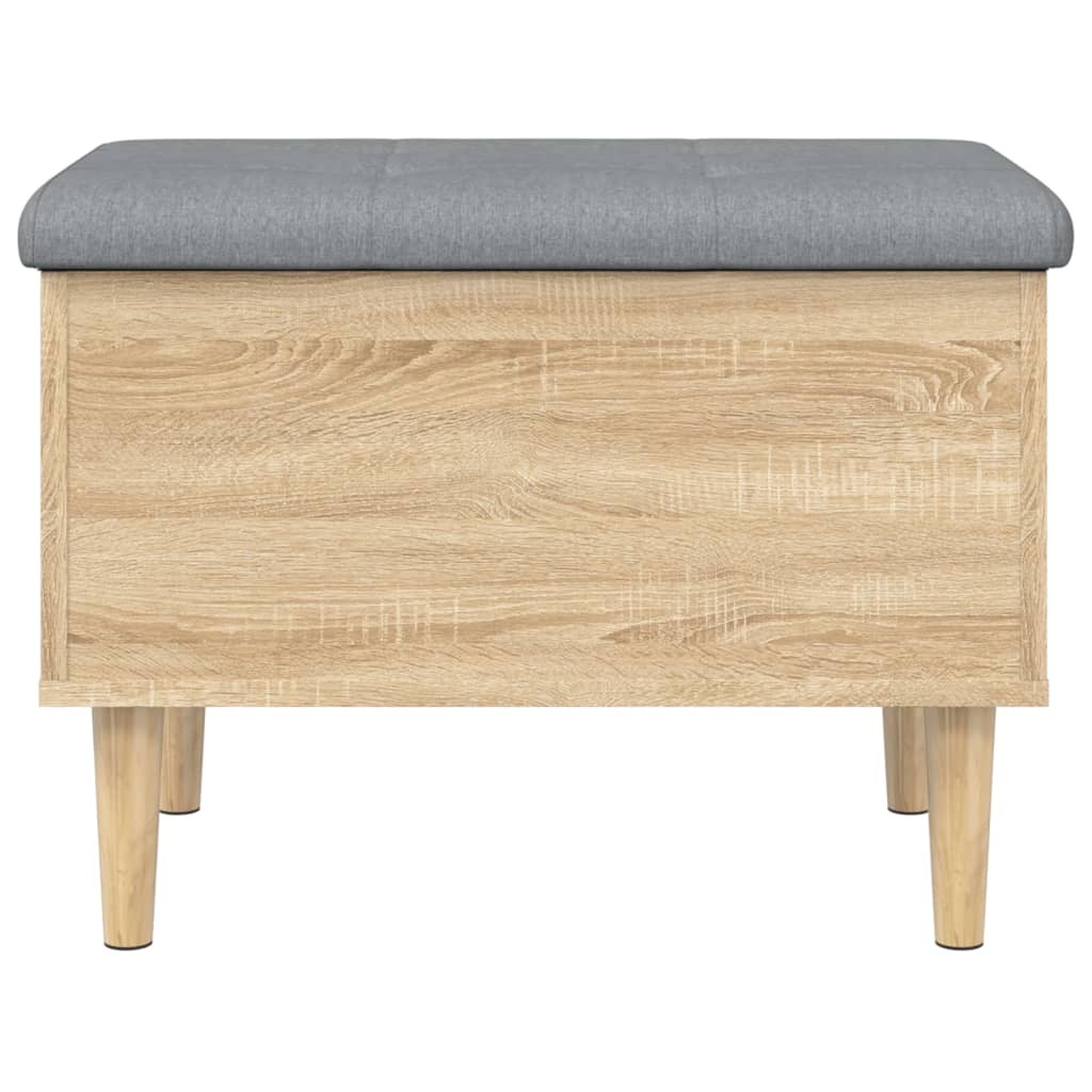 Παγκάκι Αποθήκευσης Sonoma Δρυς 62x42x46 εκ. Επεξεργασμένο Ξύλο - Pakobazaar