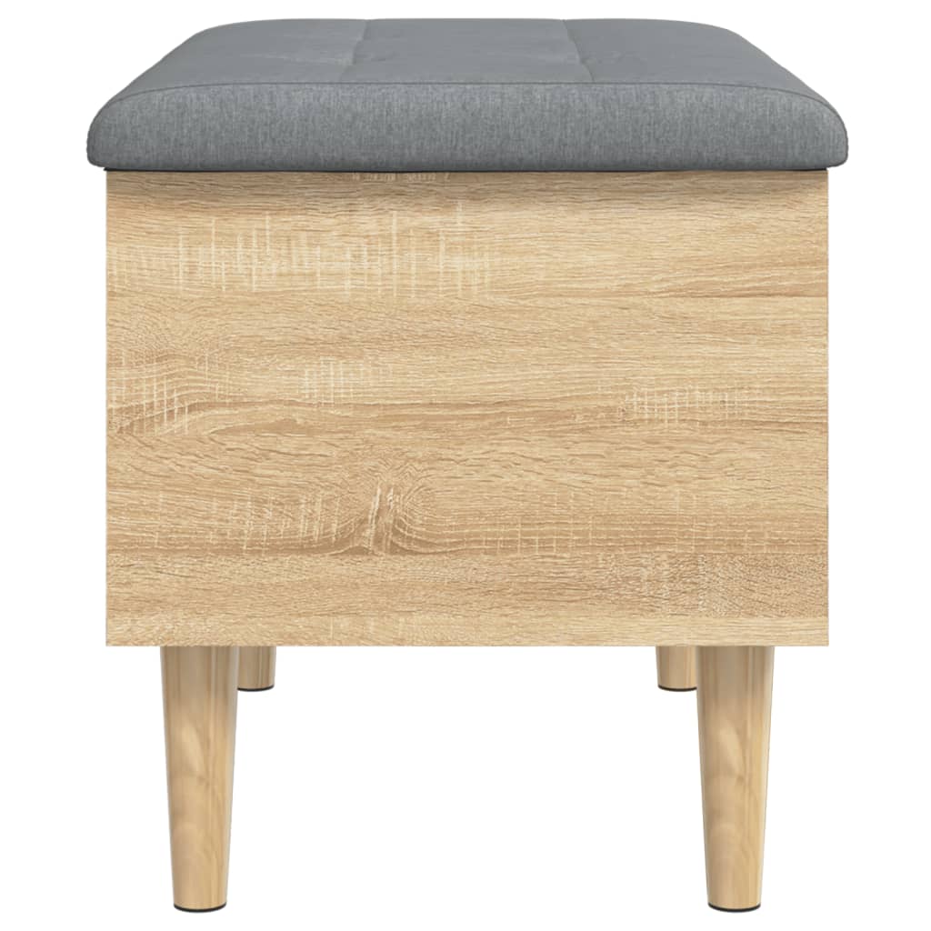 Παγκάκι Αποθήκευσης Sonoma Δρυς 62x42x46 εκ. Επεξεργασμένο Ξύλο - Pakobazaar