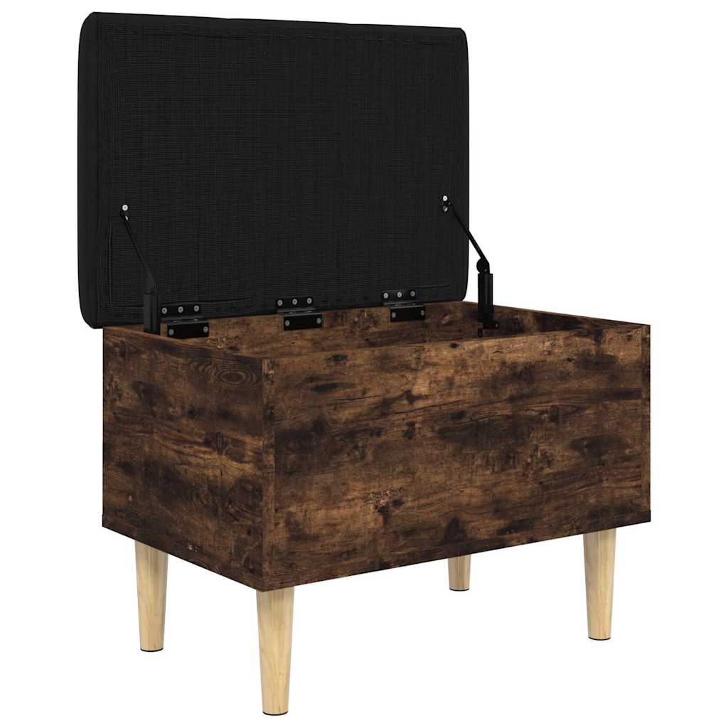 Παγκάκι Αποθήκευσης Καπνιστή Δρυς 62x42x46 εκ. από Επεξ. Ξύλο - Pakobazaar