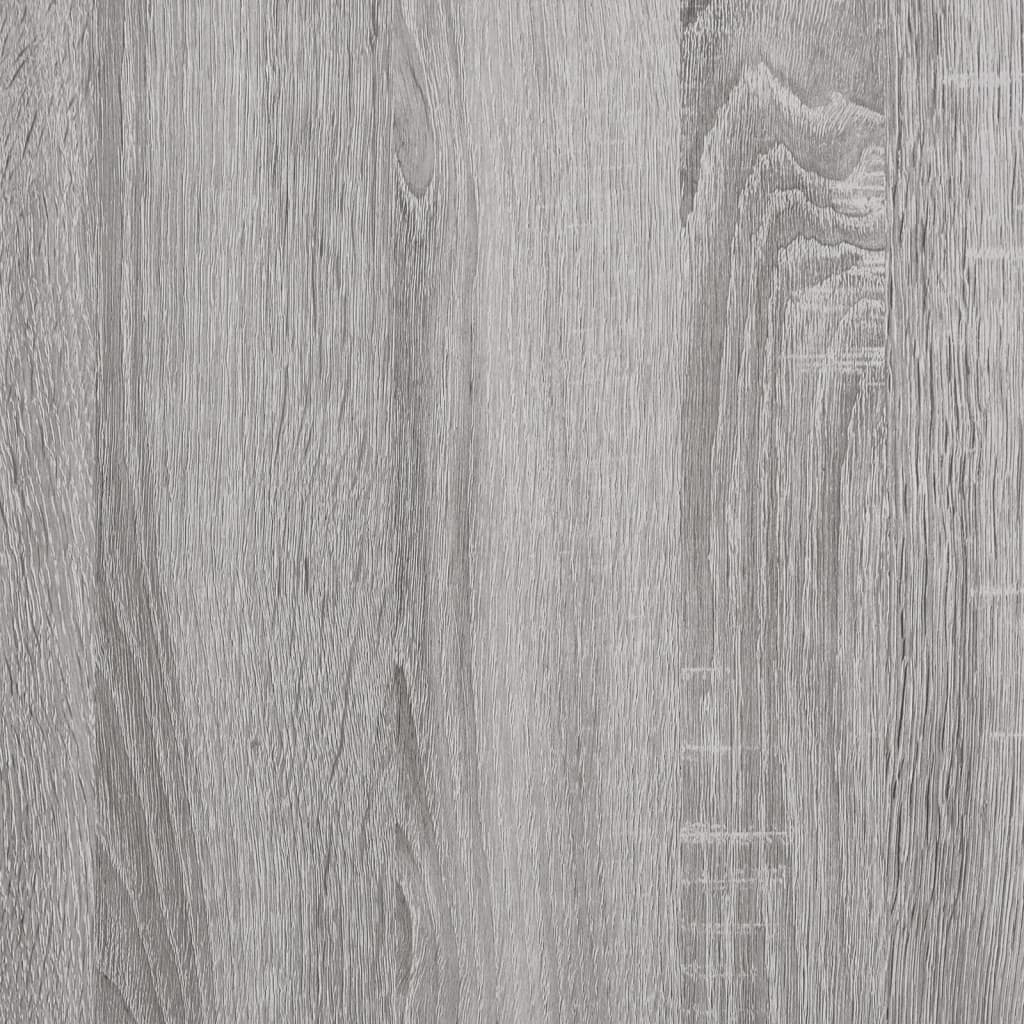 Παγκάκι Αποθήκευσης Γκρι Sonoma 62x42x46 εκ. Επεξεργασμένο Ξύλο