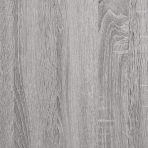 Παγκάκι Αποθήκευσης Γκρι Sonoma 62x42x46 εκ. Επεξεργασμένο Ξύλο