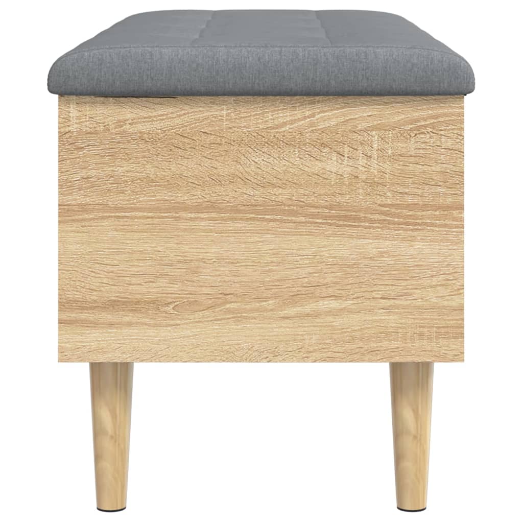 Παγκάκι Αποθήκευσης Sonoma Δρυς 82x42x46 εκ. Επεξεργασμένο Ξύλο