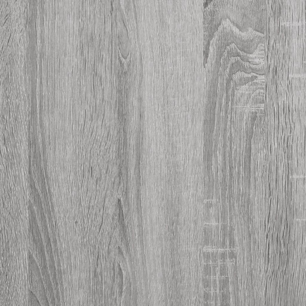 Παγκάκι Αποθήκευσης Γκρι Sonoma 82x42x46 εκ. Επεξεργασμένο Ξύλο - Pakobazaar