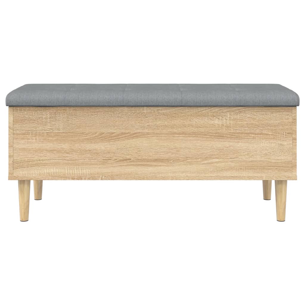 Παγκάκι Αποθήκευσης Sonoma Δρυς 102x42x46 εκ. Επεξ. Ξύλο