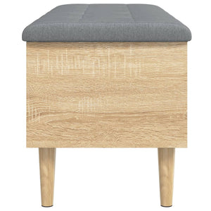 Παγκάκι Αποθήκευσης Sonoma Δρυς 102x42x46 εκ. Επεξ. Ξύλο