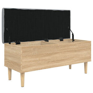 Παγκάκι Αποθήκευσης Sonoma Δρυς 102x42x46 εκ. Επεξ. Ξύλο