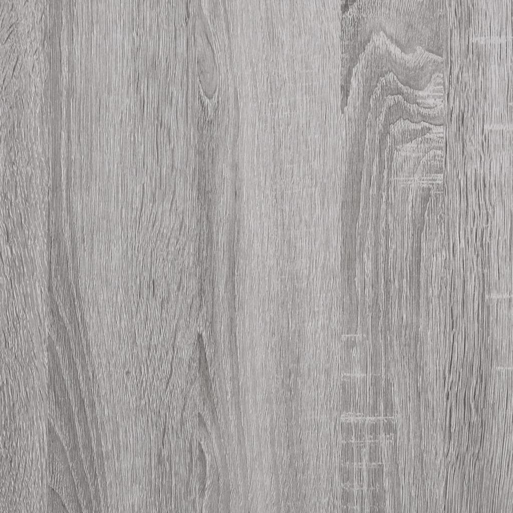Παγκάκι Αποθήκευσης Γκρι Sonoma 102x42x46 εκ Επεξεργασμένο Ξύλο