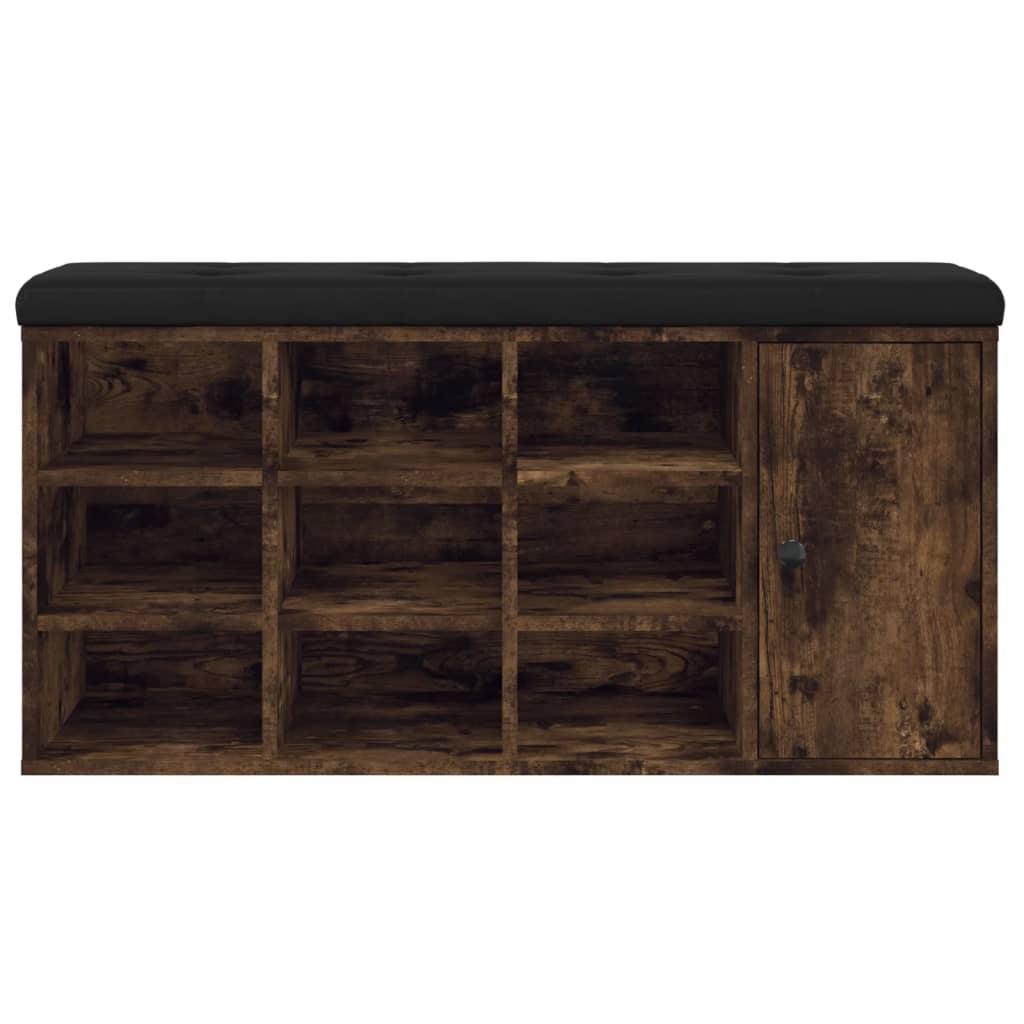 Παπουτσοθήκη Καπνιστή Δρυς 102x32x50 εκ. από Επεξεργασμένο Ξύλο - Pakobazaar