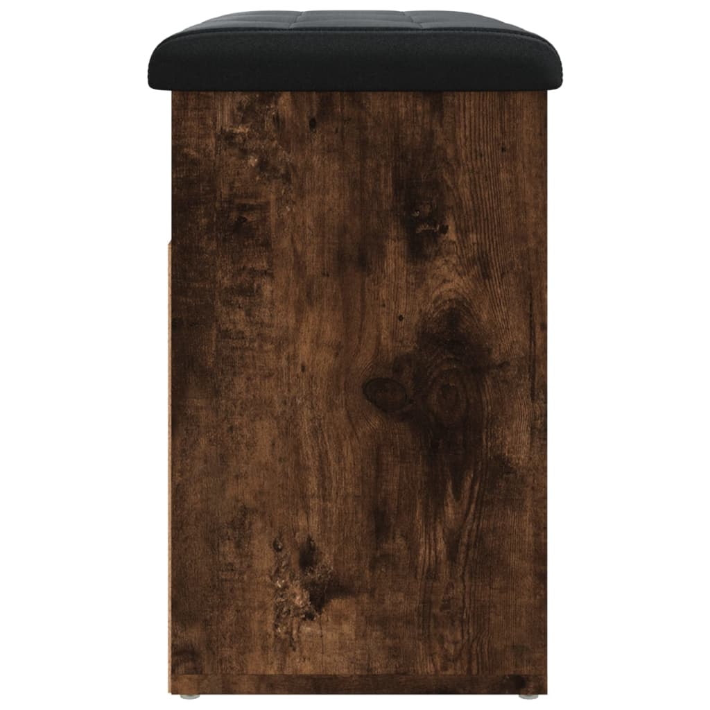 Παπουτσοθήκη Καπνιστή Δρυς 62x32x50 εκ. από Επεξεργασμένο Ξύλο - Pakobazaar