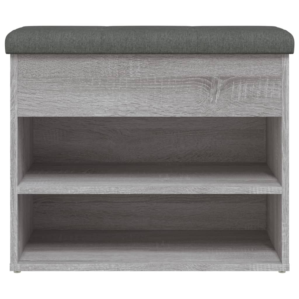 Παπουτσοθήκη Γκρι Sonoma 62x32x50 εκ. από Επεξεργασμένο Ξύλο - Pakobazaar