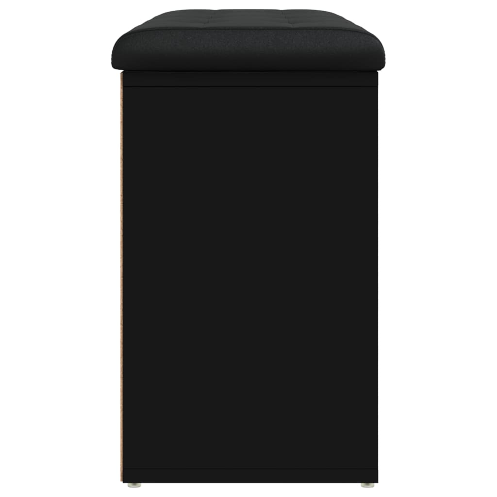 Παπουτσοθήκη Μαύρη 82 x 32 x 50 εκ. από Επεξεργασμένο Ξύλο - Pakobazaar