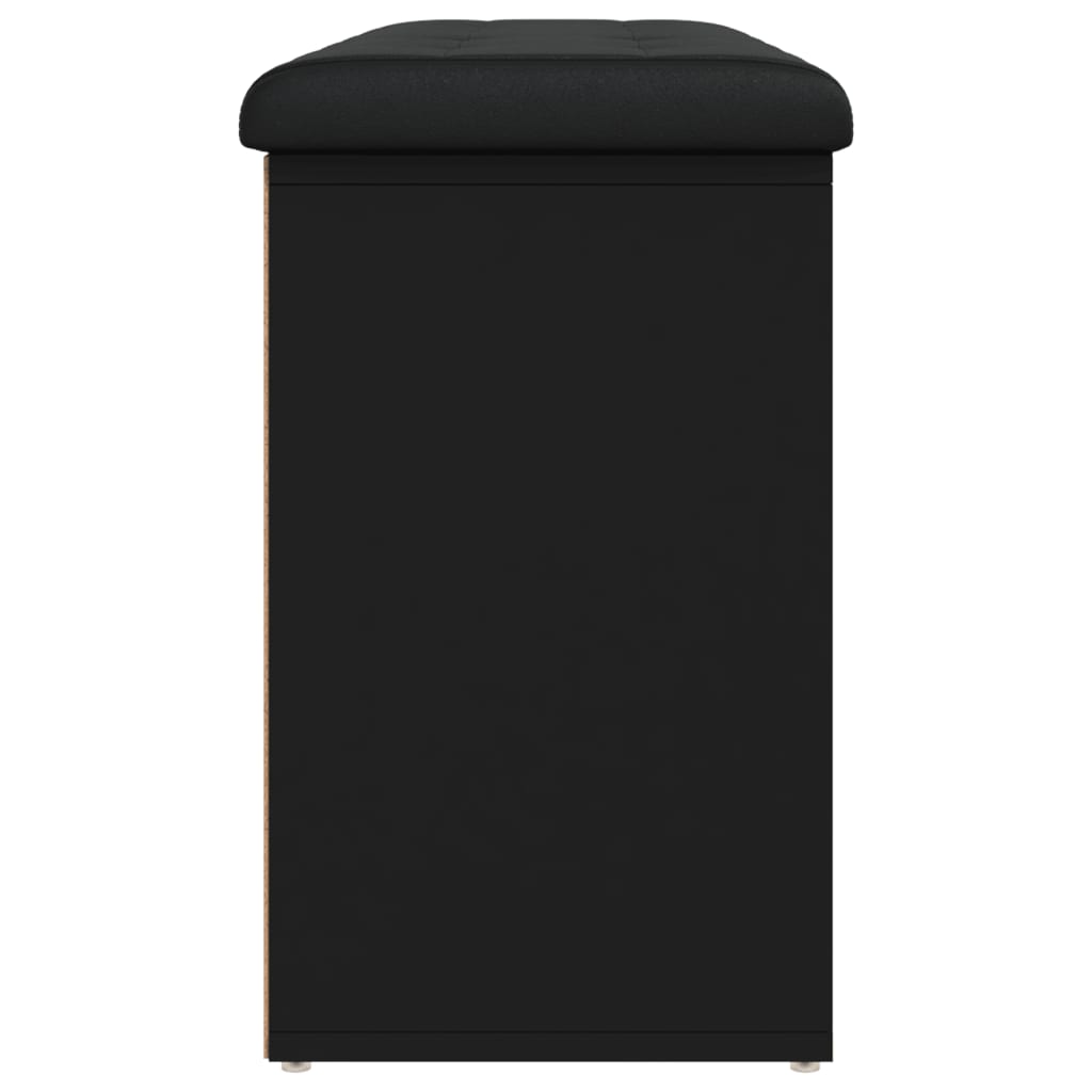 Παπουτσοθήκη Μαύρη 102 x 32 x 50 εκ. από Επεξεργασμένο Ξύλο - Pakobazaar