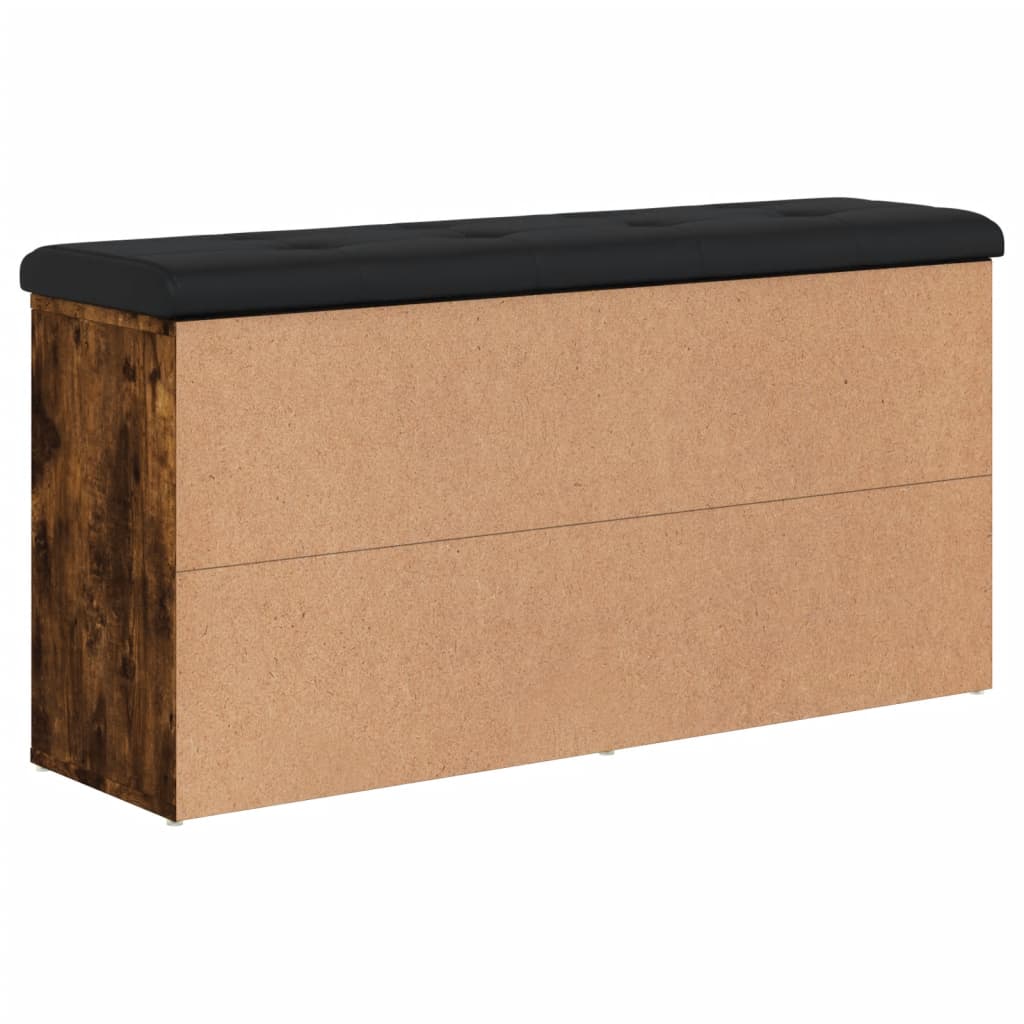 Παπουτσοθήκη Καπνιστή Δρυς 102x32x50 εκ. από Επεξεργασμένο Ξύλο - Pakobazaar