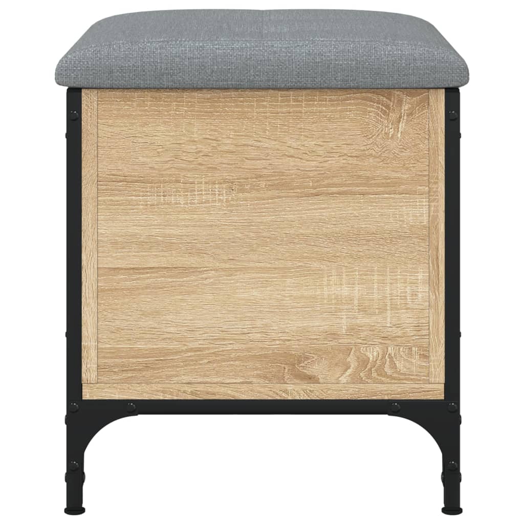 Παγκάκι Αποθήκευσης Sonoma Δρυς 42x42x45 εκ. Επεξεργασμένο Ξύλο