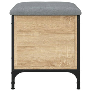 Παγκάκι Αποθήκευσης Sonoma Δρυς 42x42x45 εκ. Επεξεργασμένο Ξύλο
