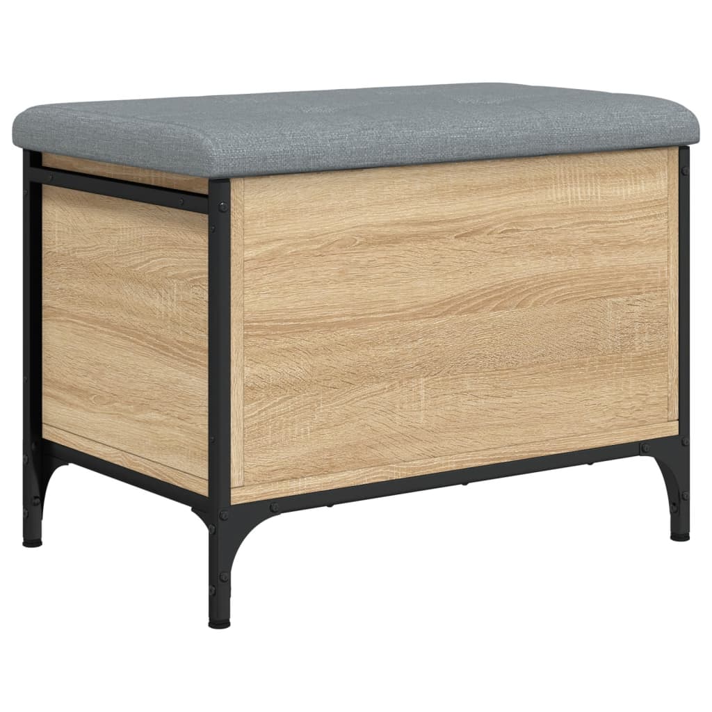 Παγκάκι Αποθήκευσης Sonoma Δρυς 62x42x45 εκ. Επεξεργασμένο Ξύλο