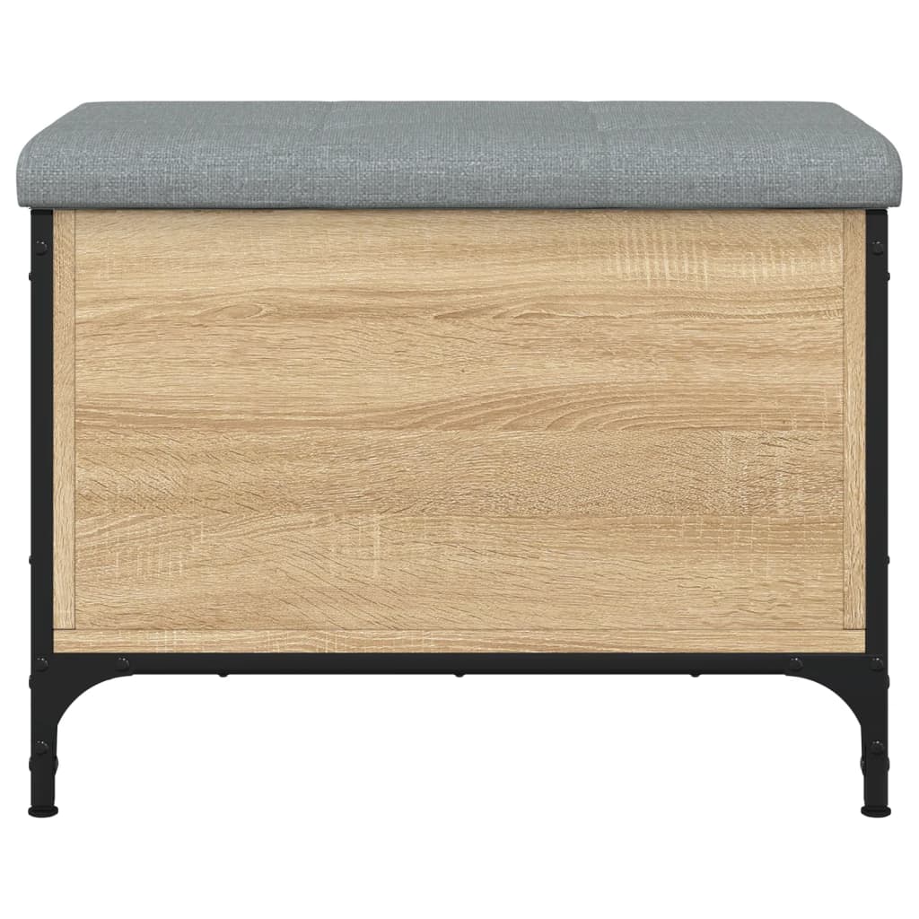 Παγκάκι Αποθήκευσης Sonoma Δρυς 62x42x45 εκ. Επεξεργασμένο Ξύλο