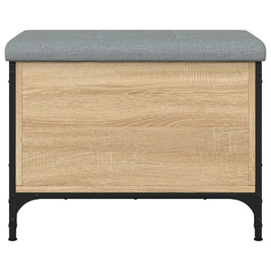 Παγκάκι Αποθήκευσης Sonoma Δρυς 62x42x45 εκ. Επεξεργασμένο Ξύλο