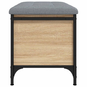 Παγκάκι Αποθήκευσης Sonoma Δρυς 62x42x45 εκ. Επεξεργασμένο Ξύλο