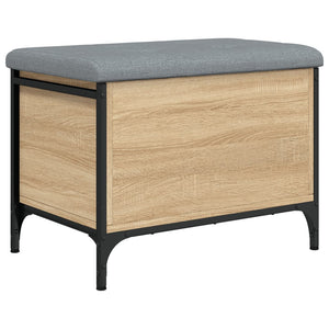Παγκάκι Αποθήκευσης Sonoma Δρυς 62x42x45 εκ. Επεξεργασμένο Ξύλο