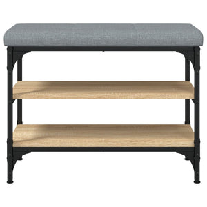 Παπουτσοθήκη Sonoma Δρυς 62x32x47 εκ. από Επεξεργασμένο Ξύλο
