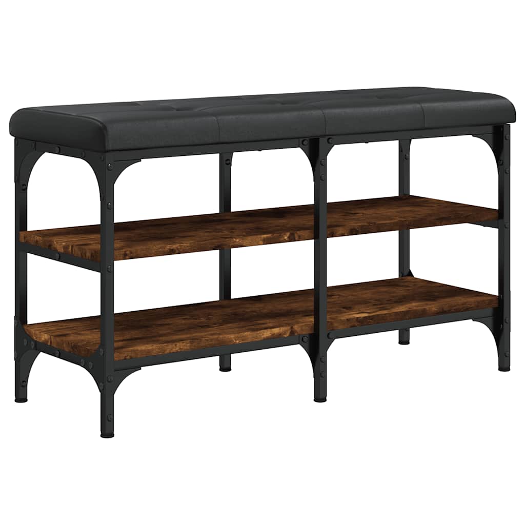 Παπουτσοθήκη Καπνιστή Δρυς 82x32x47 εκ. από Επεξεργασμένο Ξύλο - Pakobazaar