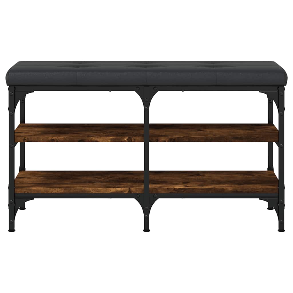 Παπουτσοθήκη Καπνιστή Δρυς 82x32x47 εκ. από Επεξεργασμένο Ξύλο - Pakobazaar