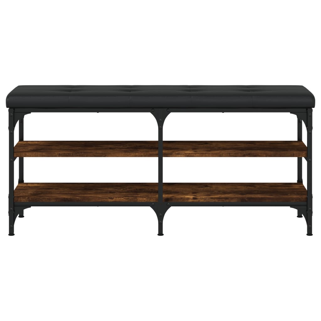 Παπουτσοθήκη Καπνιστή Δρυς 102x32x47 εκ. από Επεξεργασμένο Ξύλο - Pakobazaar