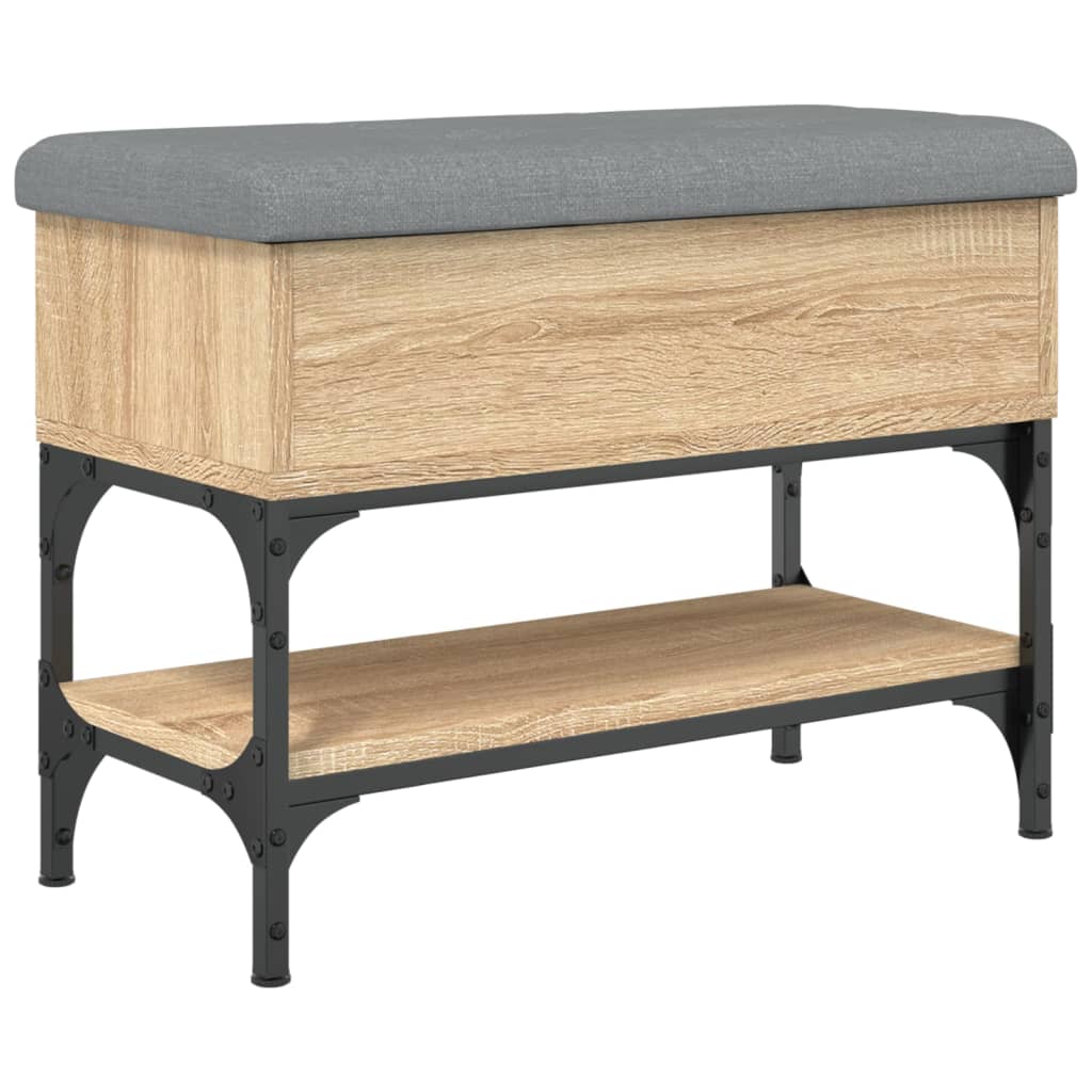Παπουτσοθήκη Sonoma Δρυς 62x32x45 εκ. από Επεξεργασμένο Ξύλο