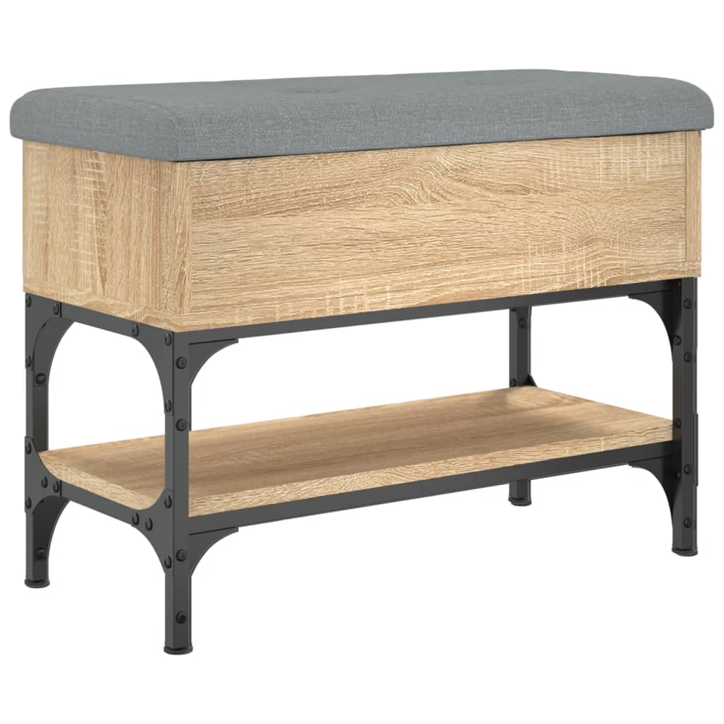 Παπουτσοθήκη Sonoma Δρυς 62x32x45 εκ. από Επεξεργασμένο Ξύλο