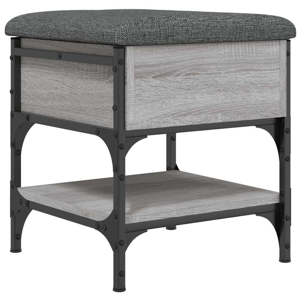 Παπουτσοθήκη Γκρι Sonoma 42x42x45 εκ. από Επεξεργασμένο Ξύλο - Pakobazaar