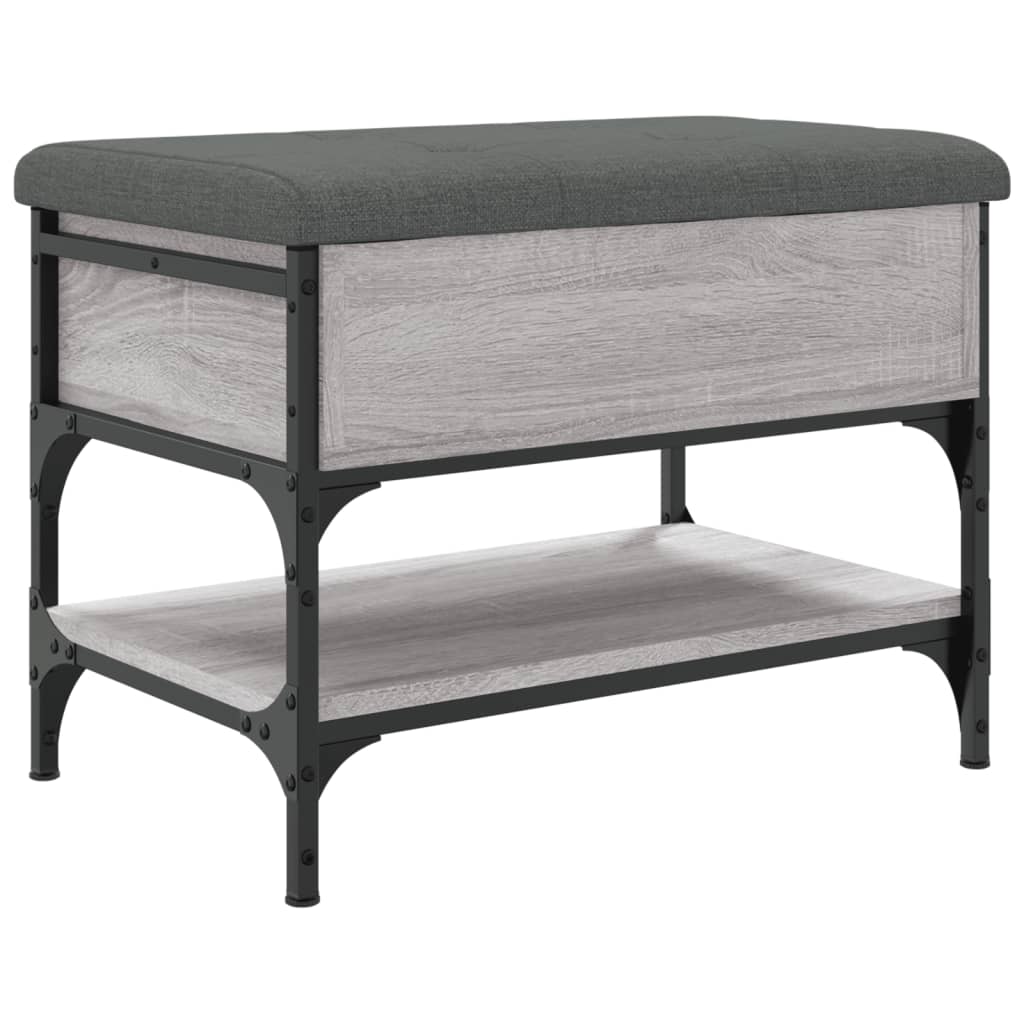 Παπουτσοθήκη Γκρι Sonoma 62x42x45 εκ. από Επεξεργασμένο Ξύλο - Pakobazaar