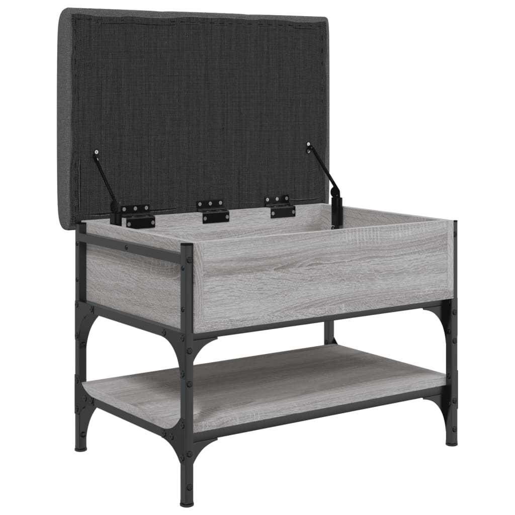 Παπουτσοθήκη Γκρι Sonoma 62x42x45 εκ. από Επεξεργασμένο Ξύλο - Pakobazaar