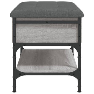Παπουτσοθήκη Γκρι Sonoma 62x42x45 εκ. από Επεξεργασμένο Ξύλο - Pakobazaar