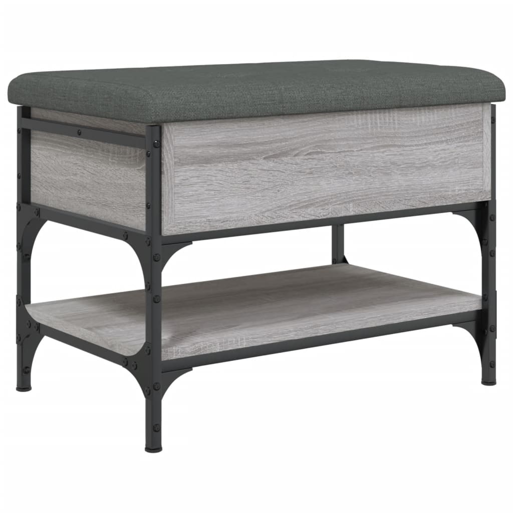 Παπουτσοθήκη Γκρι Sonoma 62x42x45 εκ. από Επεξεργασμένο Ξύλο - Pakobazaar