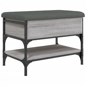 Παπουτσοθήκη Γκρι Sonoma 62x42x45 εκ. από Επεξεργασμένο Ξύλο - Pakobazaar