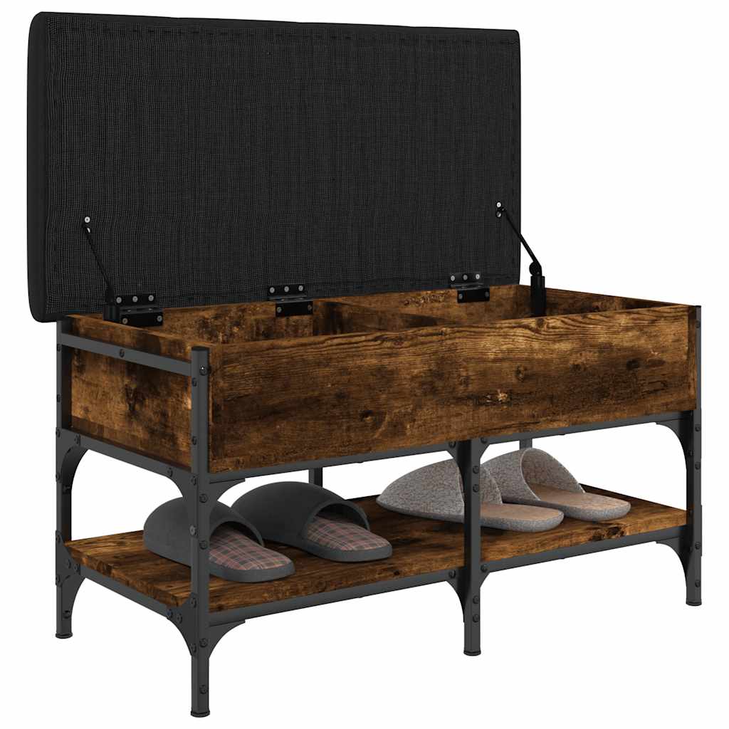 Παπουτσοθήκη Καπνιστή Δρυς 82x42x45 εκ. από Επεξεργασμένο Ξύλο - Pakobazaar