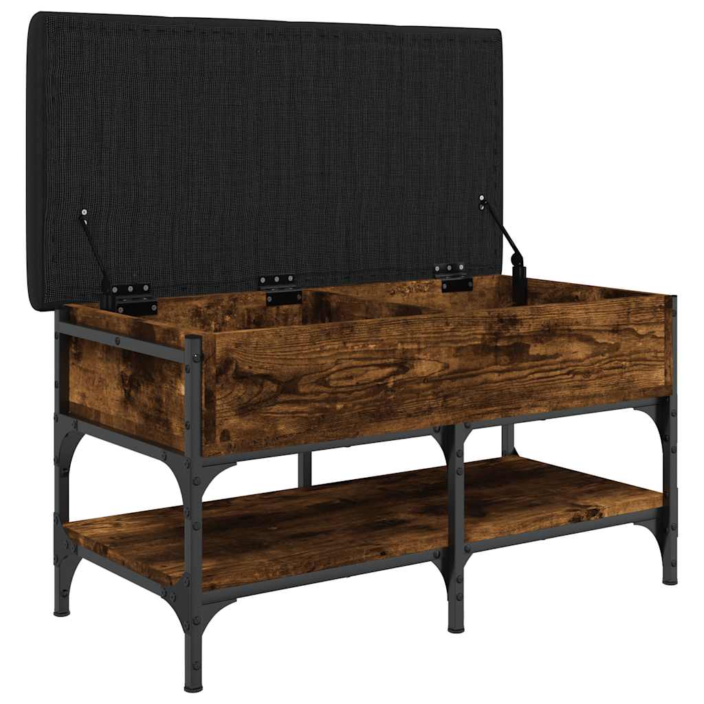 Παπουτσοθήκη Καπνιστή Δρυς 82x42x45 εκ. από Επεξεργασμένο Ξύλο - Pakobazaar