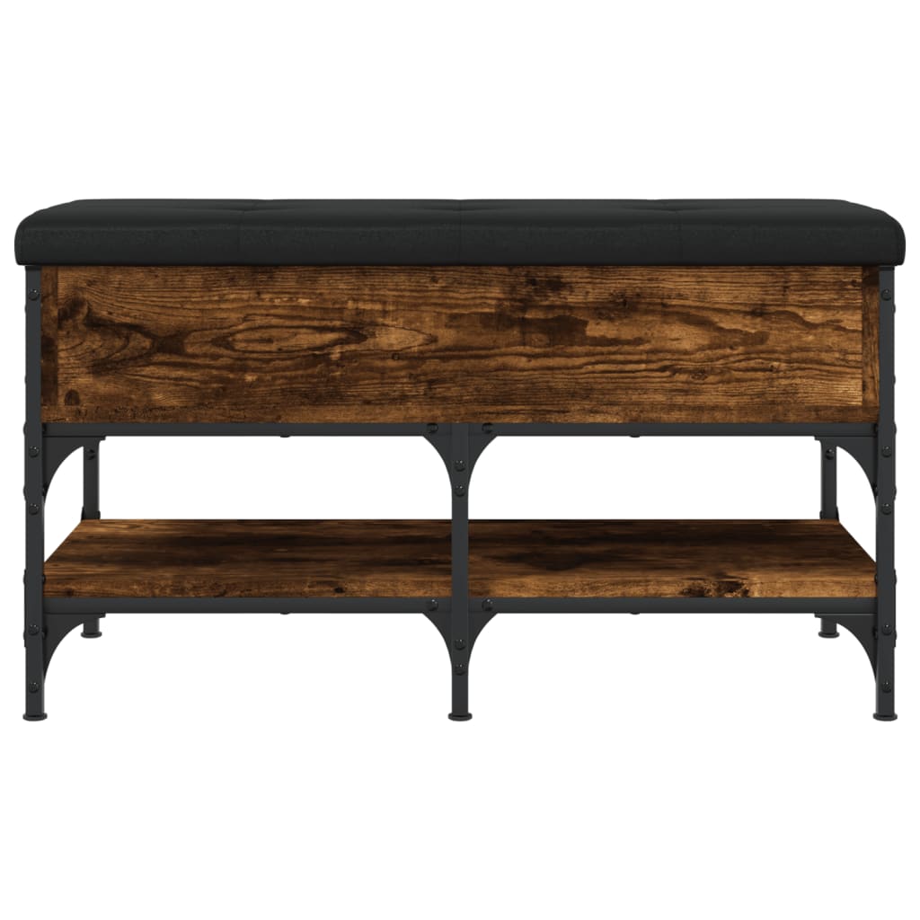 Παπουτσοθήκη Καπνιστή Δρυς 82x42x45 εκ. από Επεξεργασμένο Ξύλο - Pakobazaar