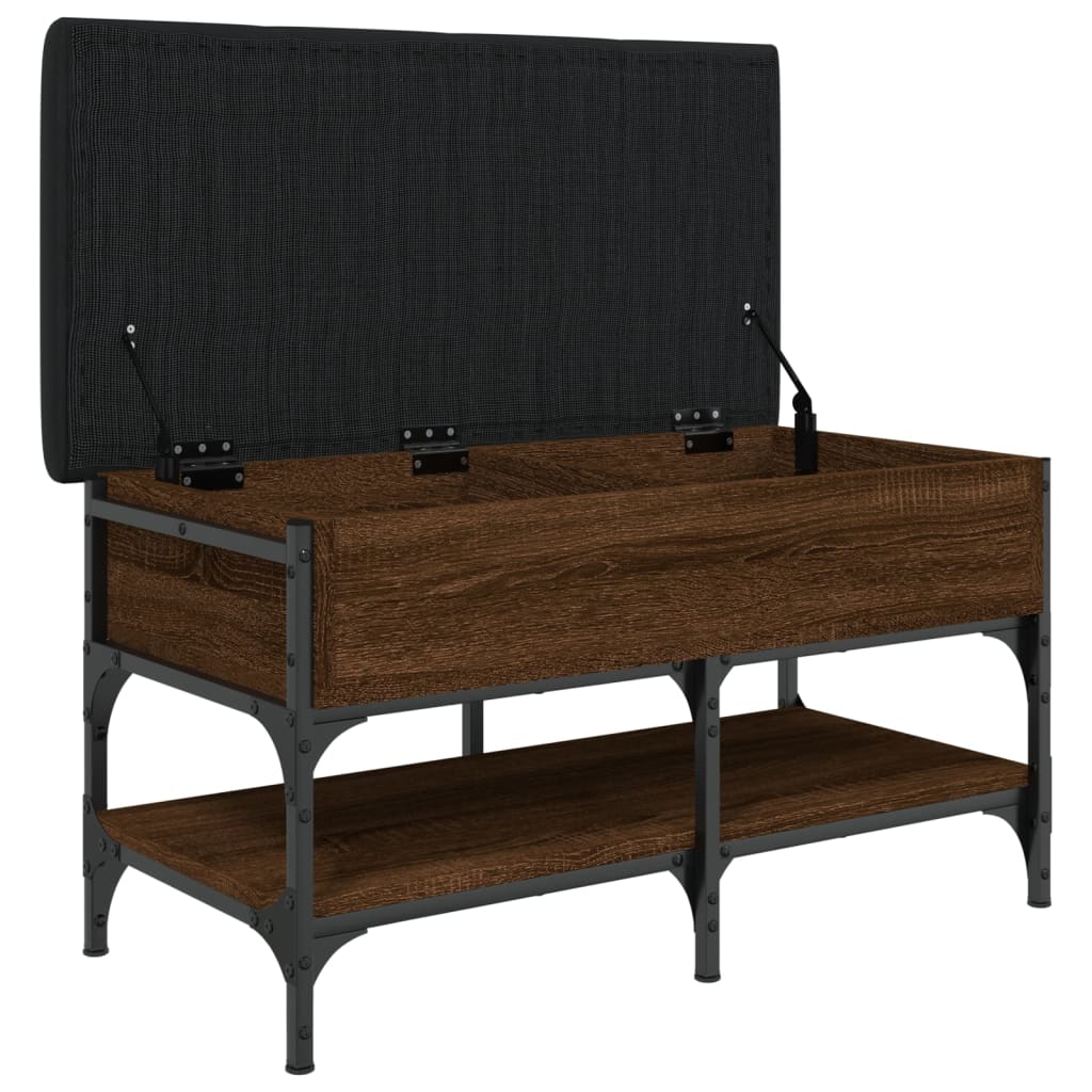 Παπουτσοθήκη Καφέ Δρυς 82x42x45 εκ. από Επεξεργασμένο Ξύλο - Pakobazaar