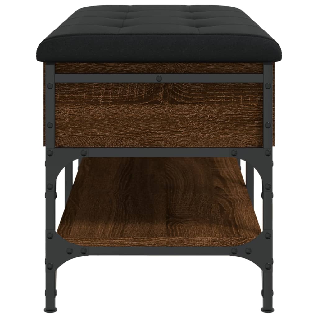 Παπουτσοθήκη Καφέ Δρυς 82x42x45 εκ. από Επεξεργασμένο Ξύλο - Pakobazaar