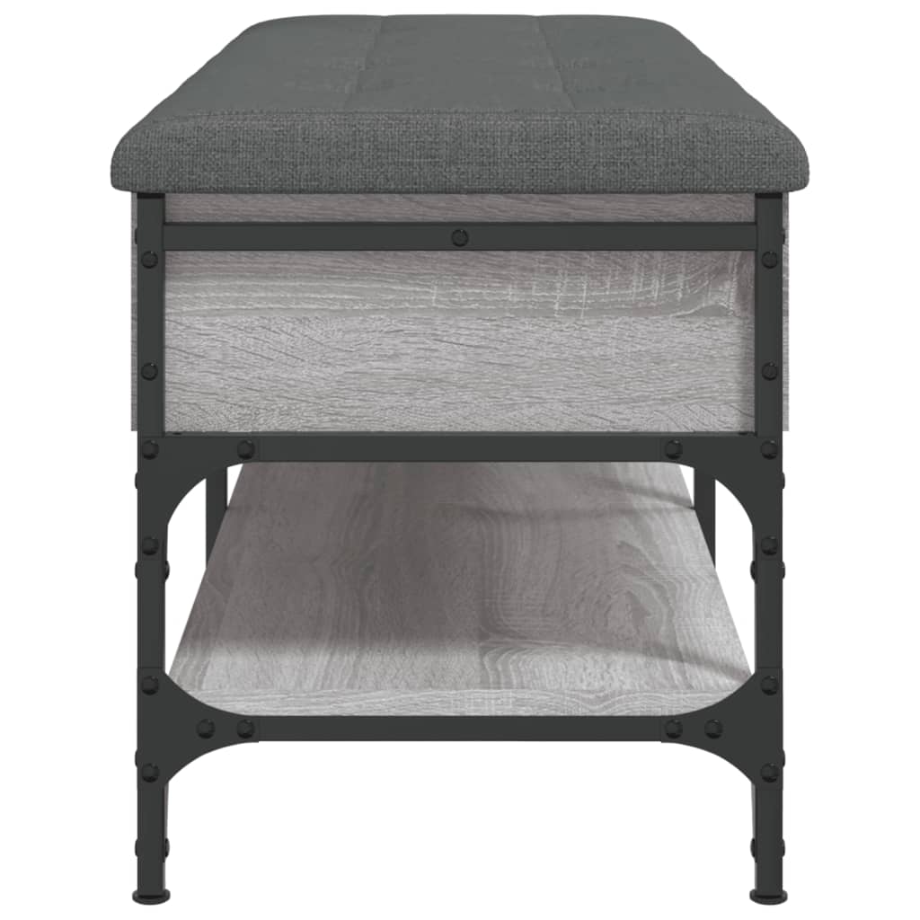 Παπουτσοθήκη Γκρι Sonoma 102x42x45 εκ. από Επεξεργασμένο Ξύλο - Pakobazaar