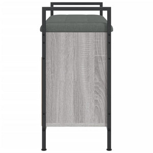 Παπουτσοθήκη Γκρι Sonoma 65,5x32x57,5εκ. από Επεξεργασμένο Ξύλο