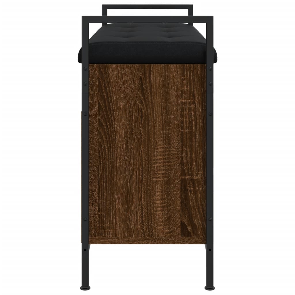 Παπουτσοθήκη Καφέ Δρυς 85,5x32x57,5 εκ. από Επεξεργασμένο Ξύλο - Pakobazaar